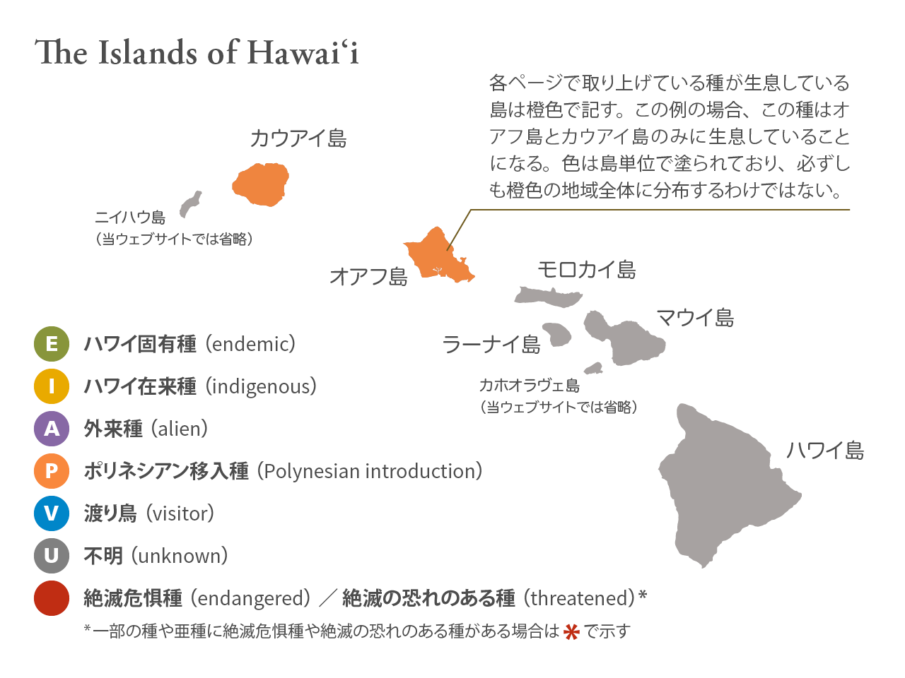 ハワイ地図